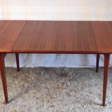 Tables à manger XXL style scandinave en teck – années 60/70