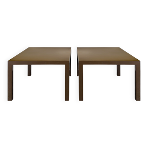 Paire bouts canapé - marron