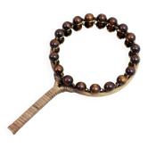 Vintage Wicker Hand Mirror