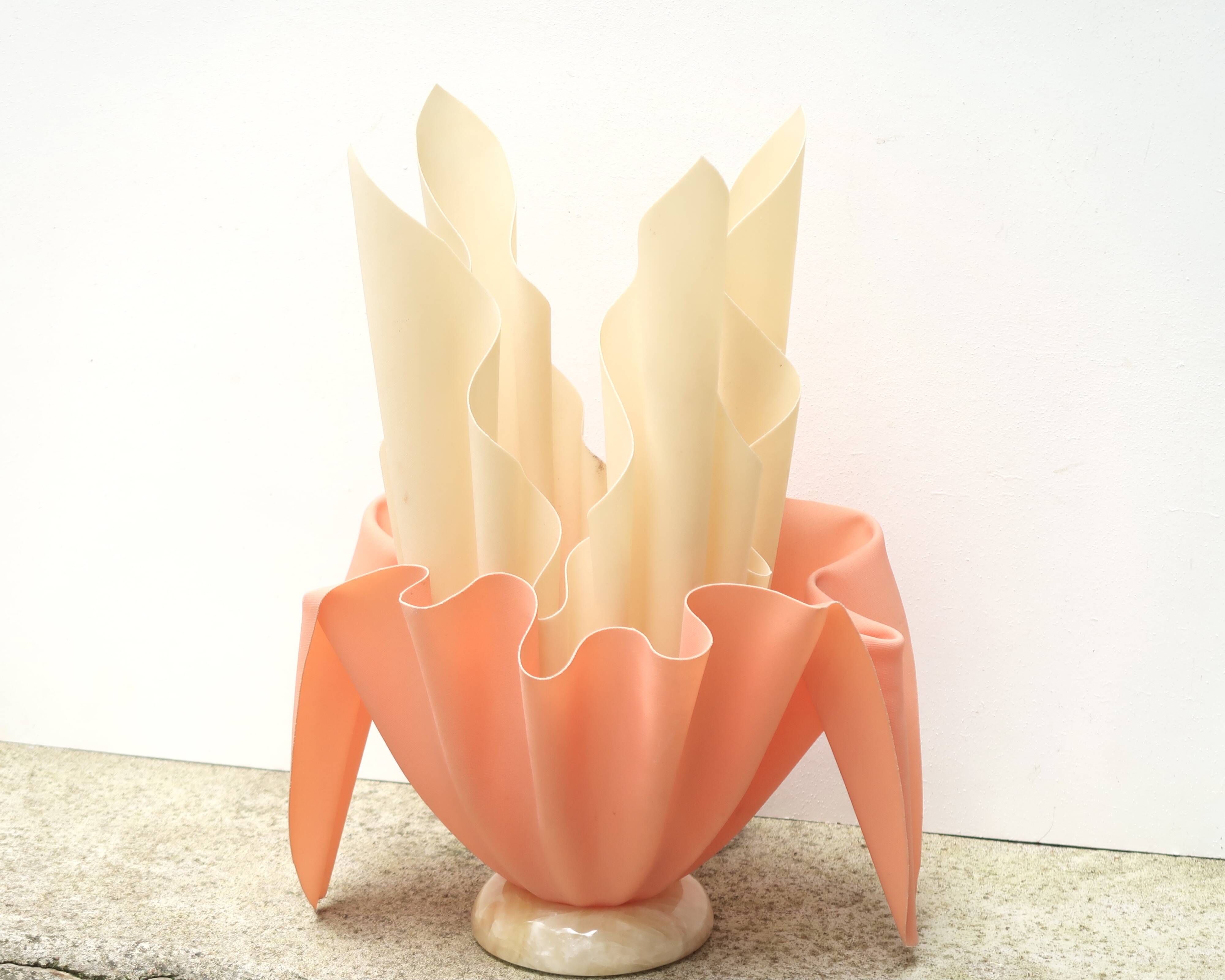 Georgia Jacob Crumpled Lamp, 1980s