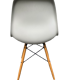 6 white DSW chairs by Vitra