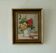 Huile sur panneau suédoise originale – « Nature morte : vase de roses »