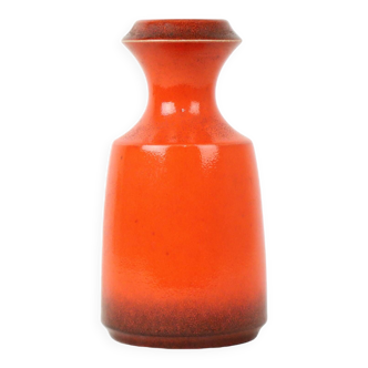 Petit vase Steuler orange vintage Poterie d’Allemagne de l’Ouest 318-20