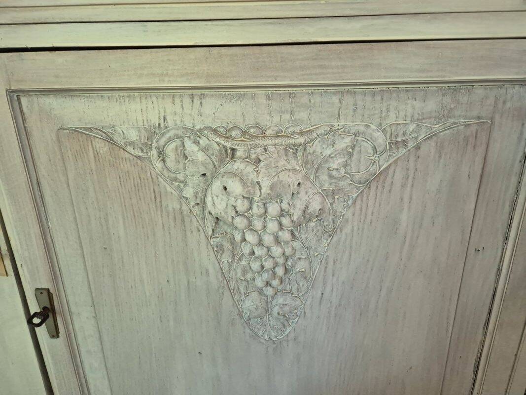 Art Deco buffet in patinated wood