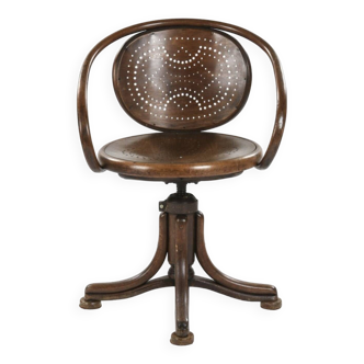 Fauteuil de bureau à vis  -  modèle N°5701 - Michael THONET