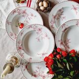 Set of 6 soup plates KG Lunéville Hollandais