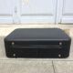 Valise vintage simili cuir noir