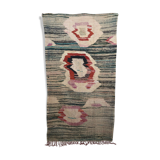 Moroccan Berber carpet Kilim Boucherouite 2.58x1.41m