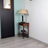 Vintage bamboo carved wood coat rack with 7 hooks – Natural elegance