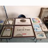 Coffee advertising mirrors