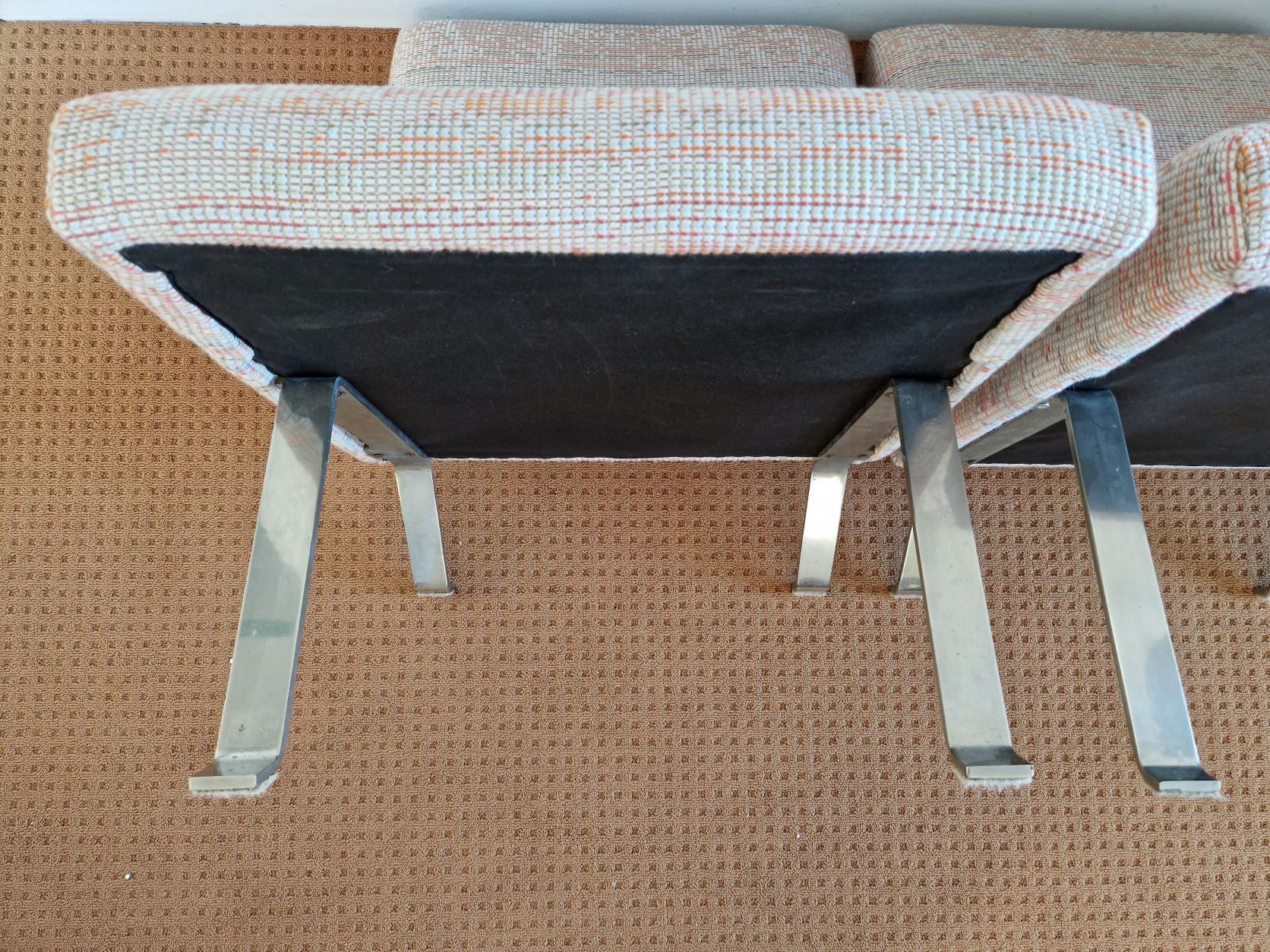 Set of 2 model 141 lounge chairs by Joseph Andre Motte by Artifort, The Netherlands 1955