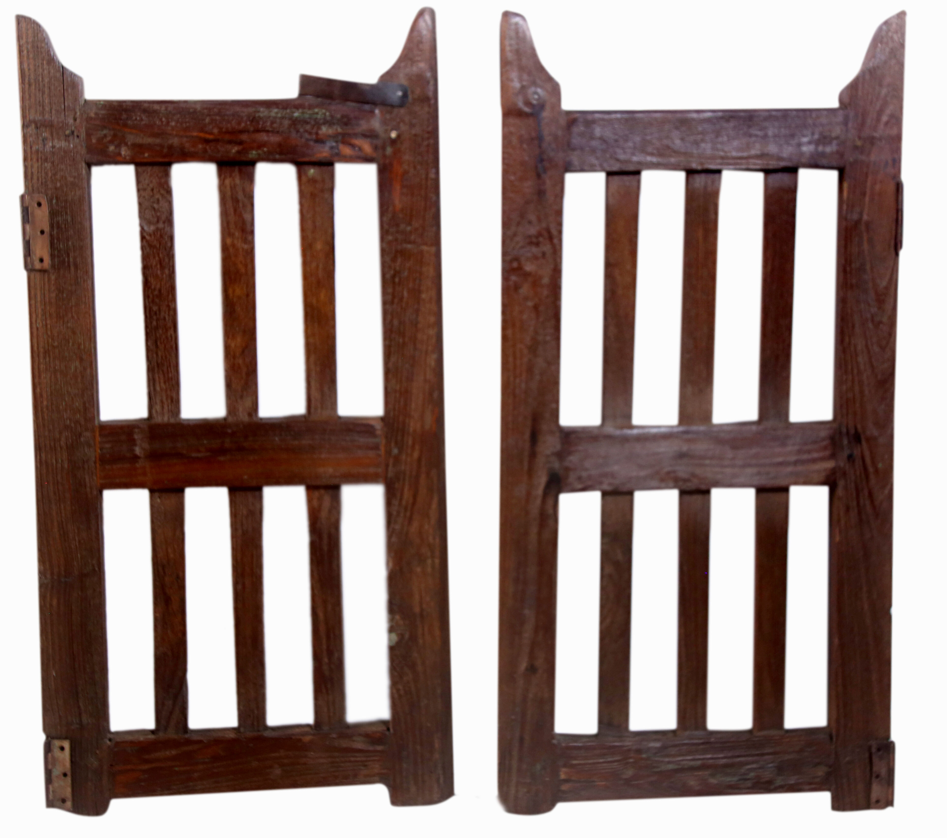 Ancient Burmese teak port