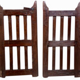 Ancient Burmese teak port