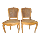 Vintage French wooden chairs