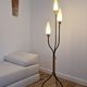 Vintage tripod floor lamp Maison Lunel 1950