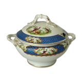 PORCELAIN SAUSAGE BY WILTON WARE DECOR A L'OISEAU