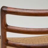 Set of 8 'Model no. 82' dining chairs