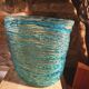 Mid-century stunning vase in hand-worked Murano glass by Sergio Costantini with the rare original certificate. Made in Murano, Italy.