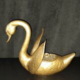 Swan flower vase