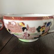 Lot de 4 tasses Porcelaine Japonaise