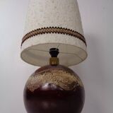 Pop Art German Ceramic Floor Lamp from Pan Keramik, 1970s