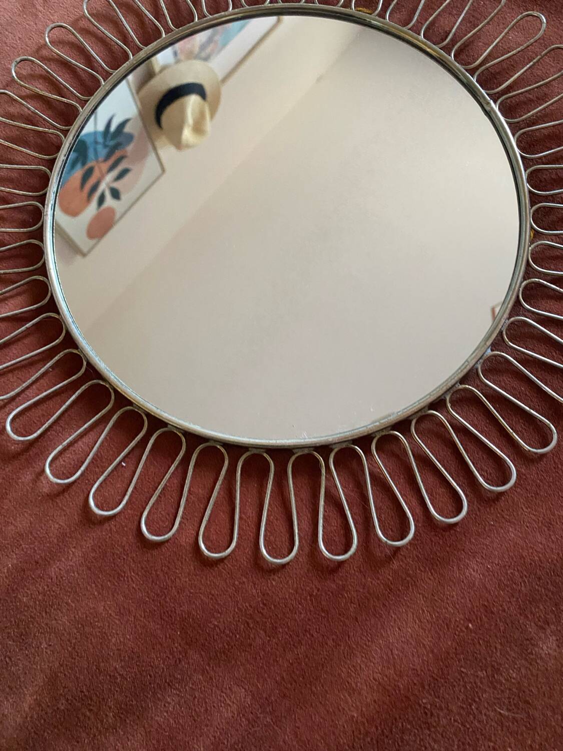 Miroir Loop attribué à Josef Frank, 1950s