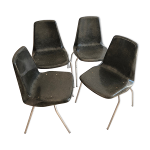 4 chaises design alberto