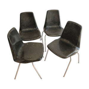 4 chaises design Alberto