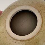 Empty pocket / ashtray in enamelled stoneware from the 80s