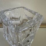 Solid Sèvres crystal vase from the 1950s