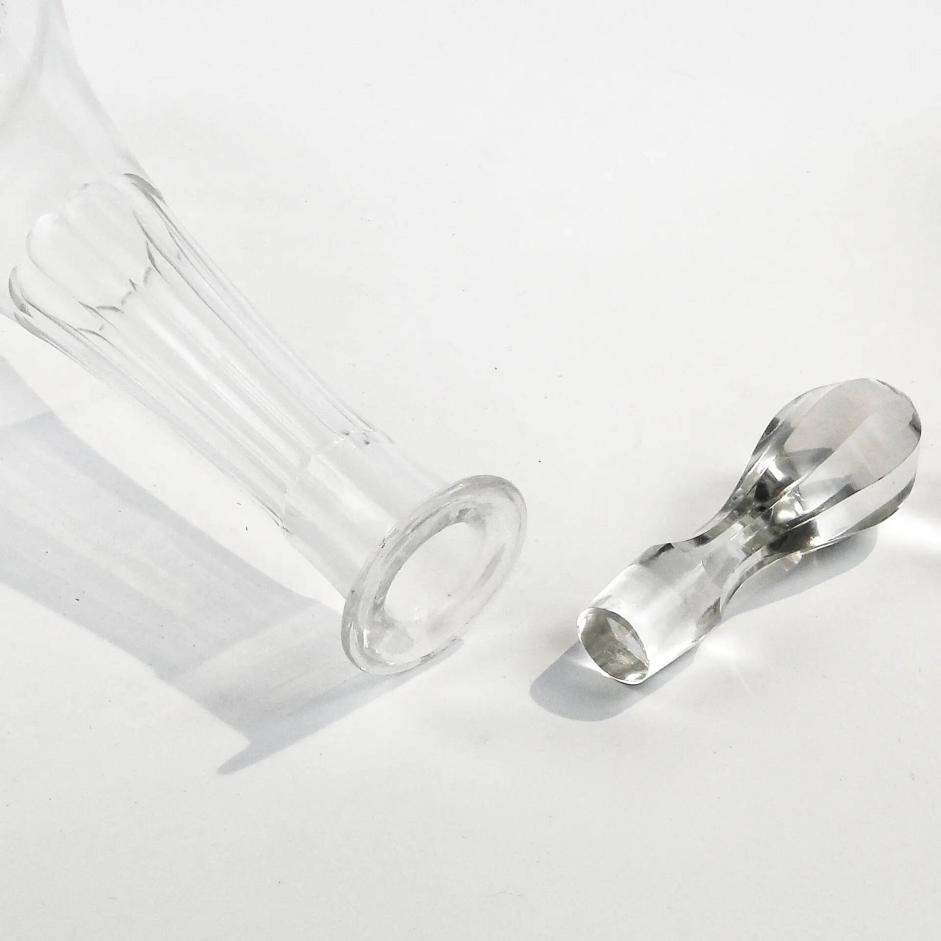 Carafe, Art Deco, crystal, Sweden, 1920s