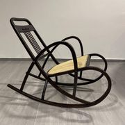 Secession rocking chair no. 7211 by Marcel Kammerer for Thonet