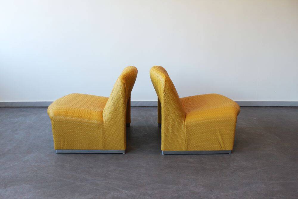 Pair of Alky armchairs by Giancarlo Piretti for Castelli