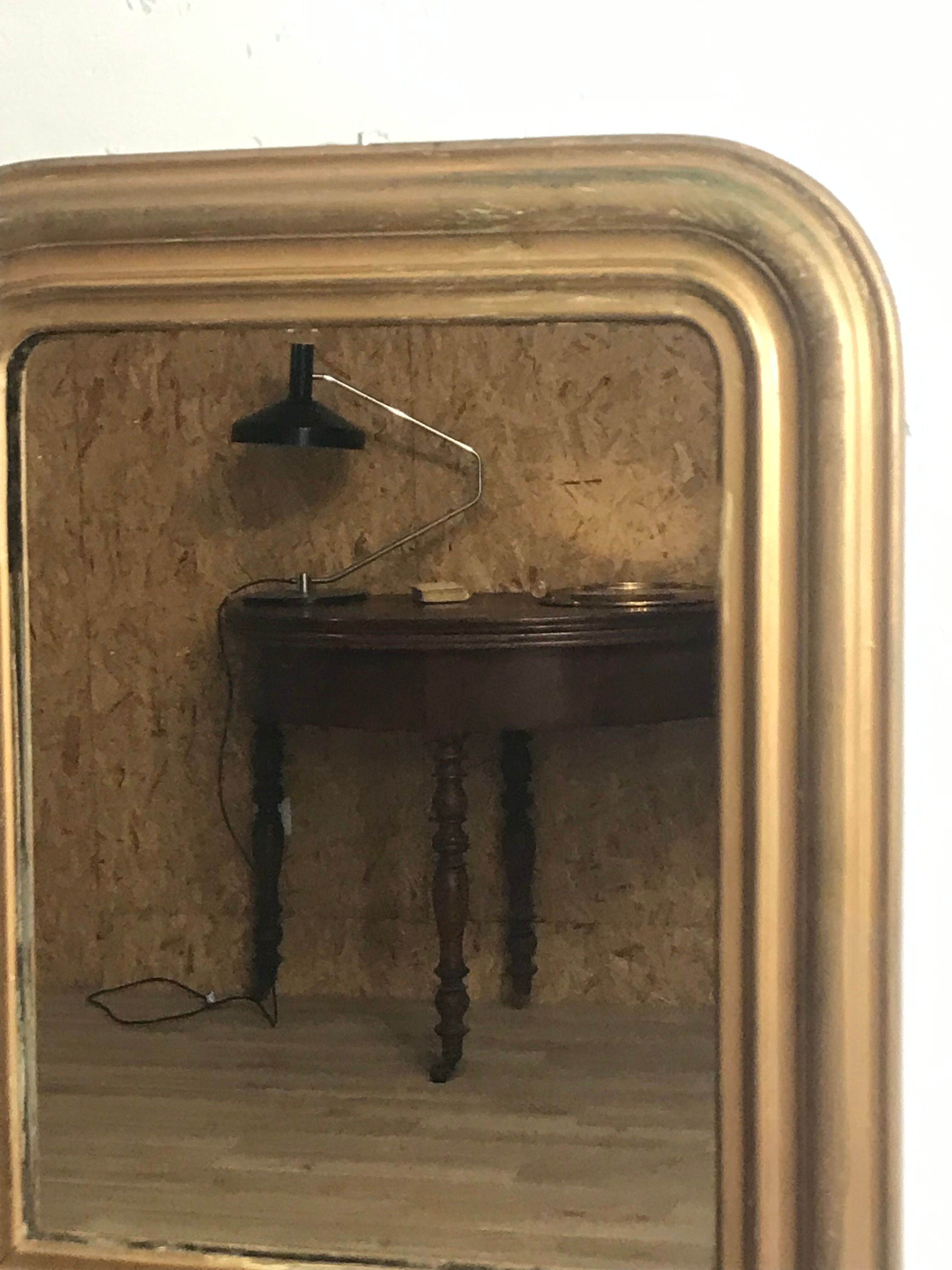 Small mirror Louis Philippe 40x33cm