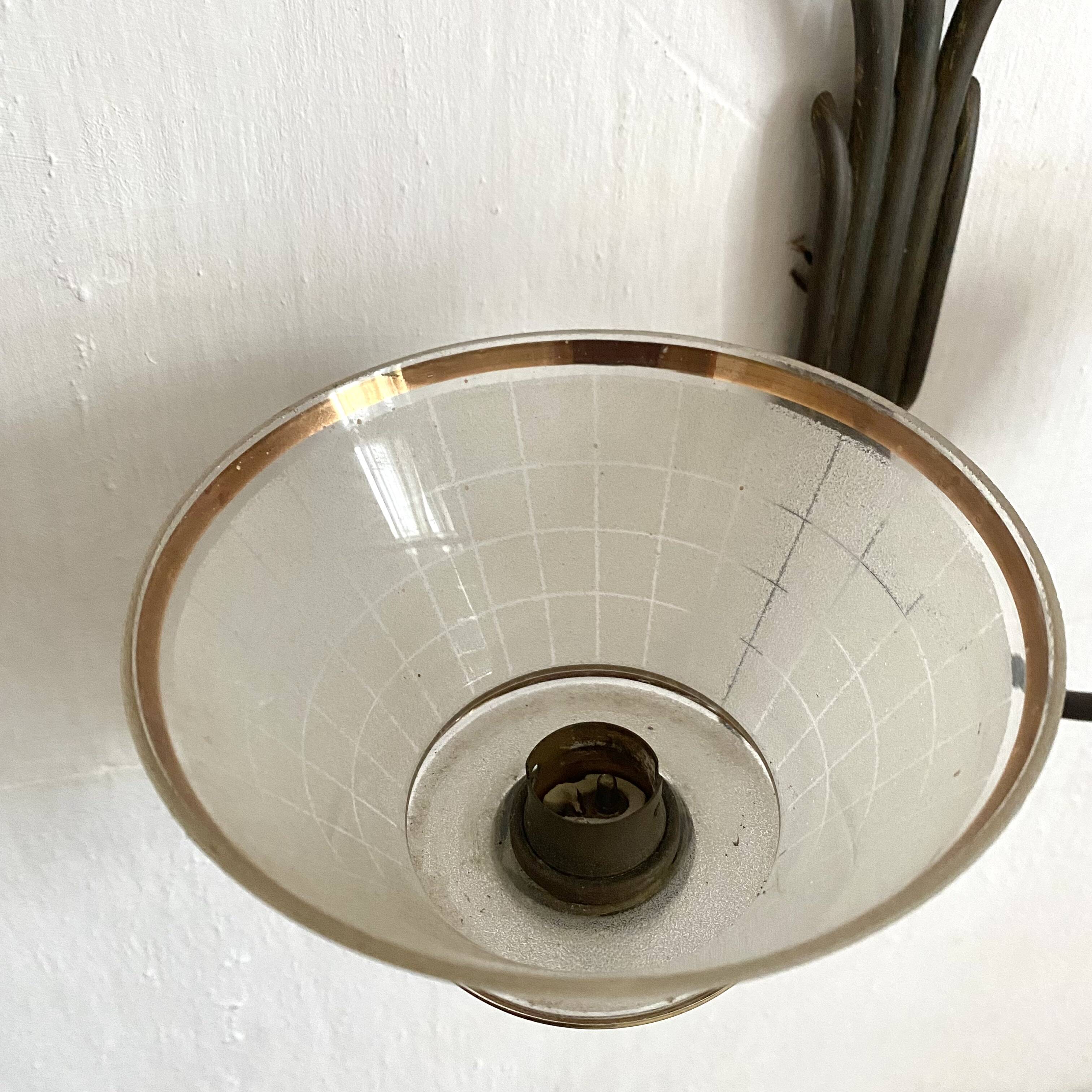 Double wall light, 2 lights, 30s -40s