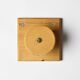 Set of solid pine wall hooks, France, circa 1970