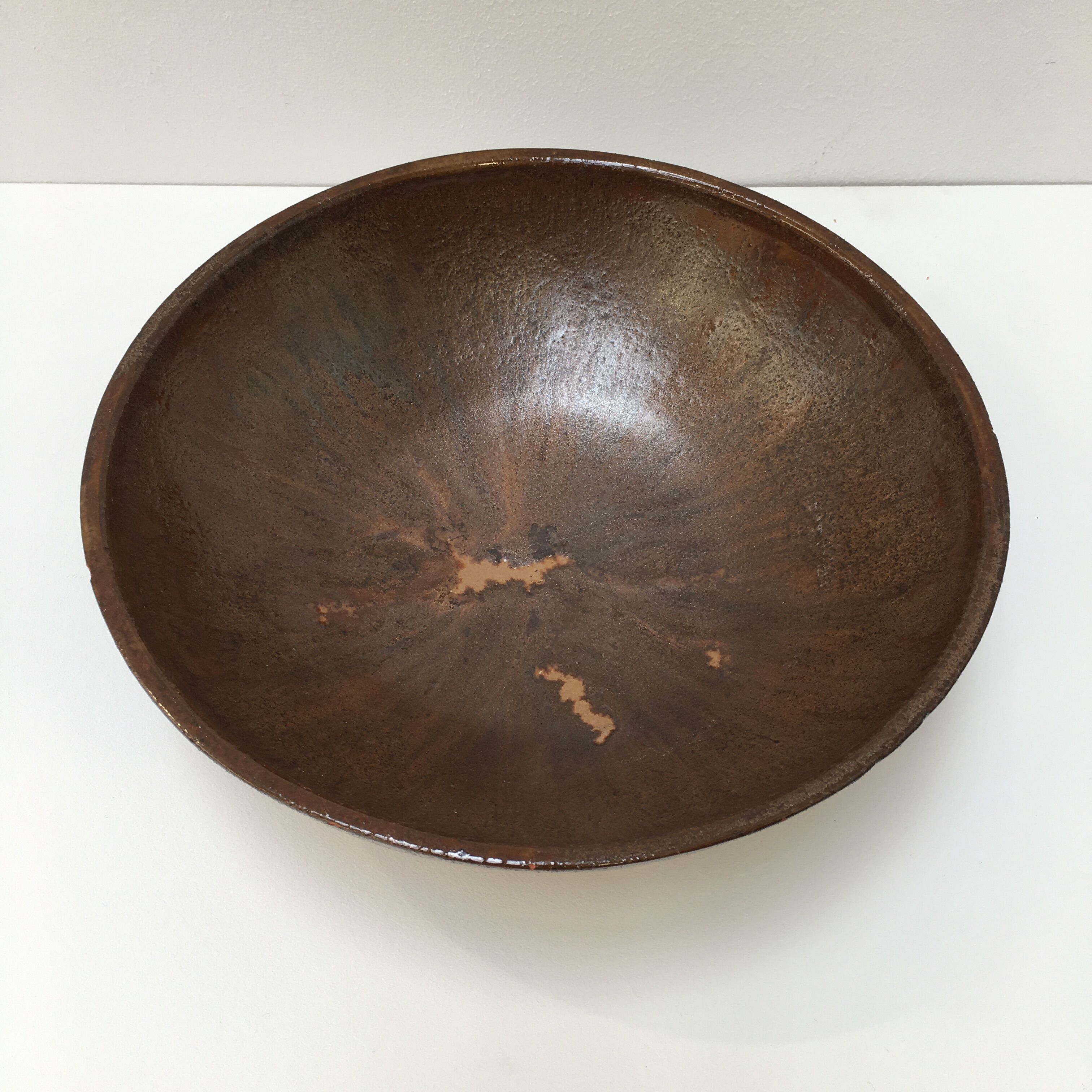 Sandstone dish signed