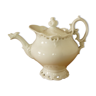 Dragon-headed open porcelain teapot