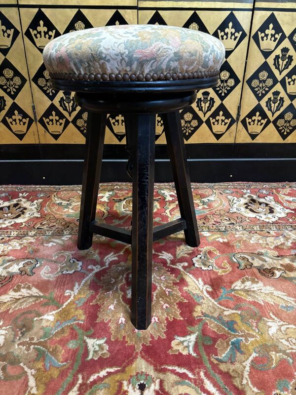 Tabouret de piano Napoléon III