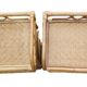 2 commodes chevets bambou et rotin vintage des années 1970