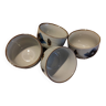 Set of 4 Japanese porcelain tea cups