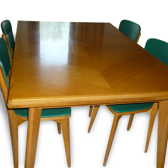 Table and 4 chairs