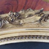 Charles Gislain (1826-1904) - Oil on oval canvas, Portrait of a Woman, 1887