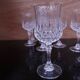 8 Verres à eau Cristal d'Arques modèle Longchamps
