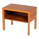 Large Vintage Teak Bedside Table, Denmark, 1960s