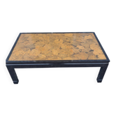 Table basse laqué noir