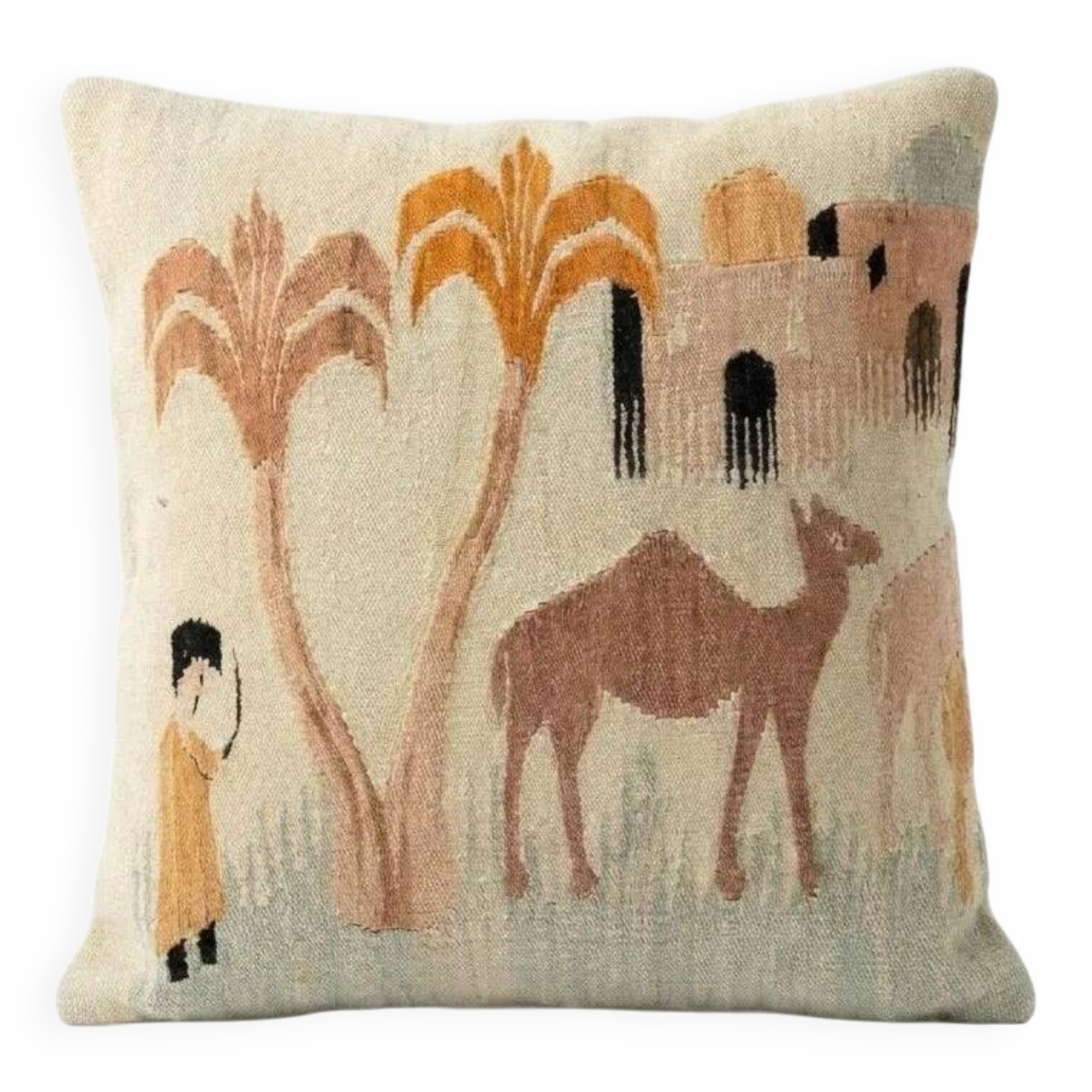Vintage kilim cushion cover 61x61 cm