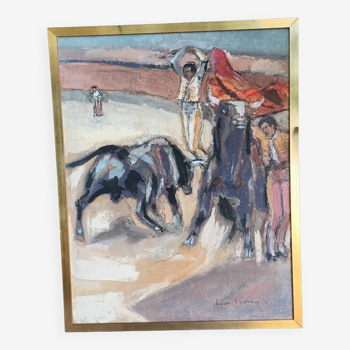 Bullfighting painting
