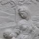 Bas-relief en plâtre
