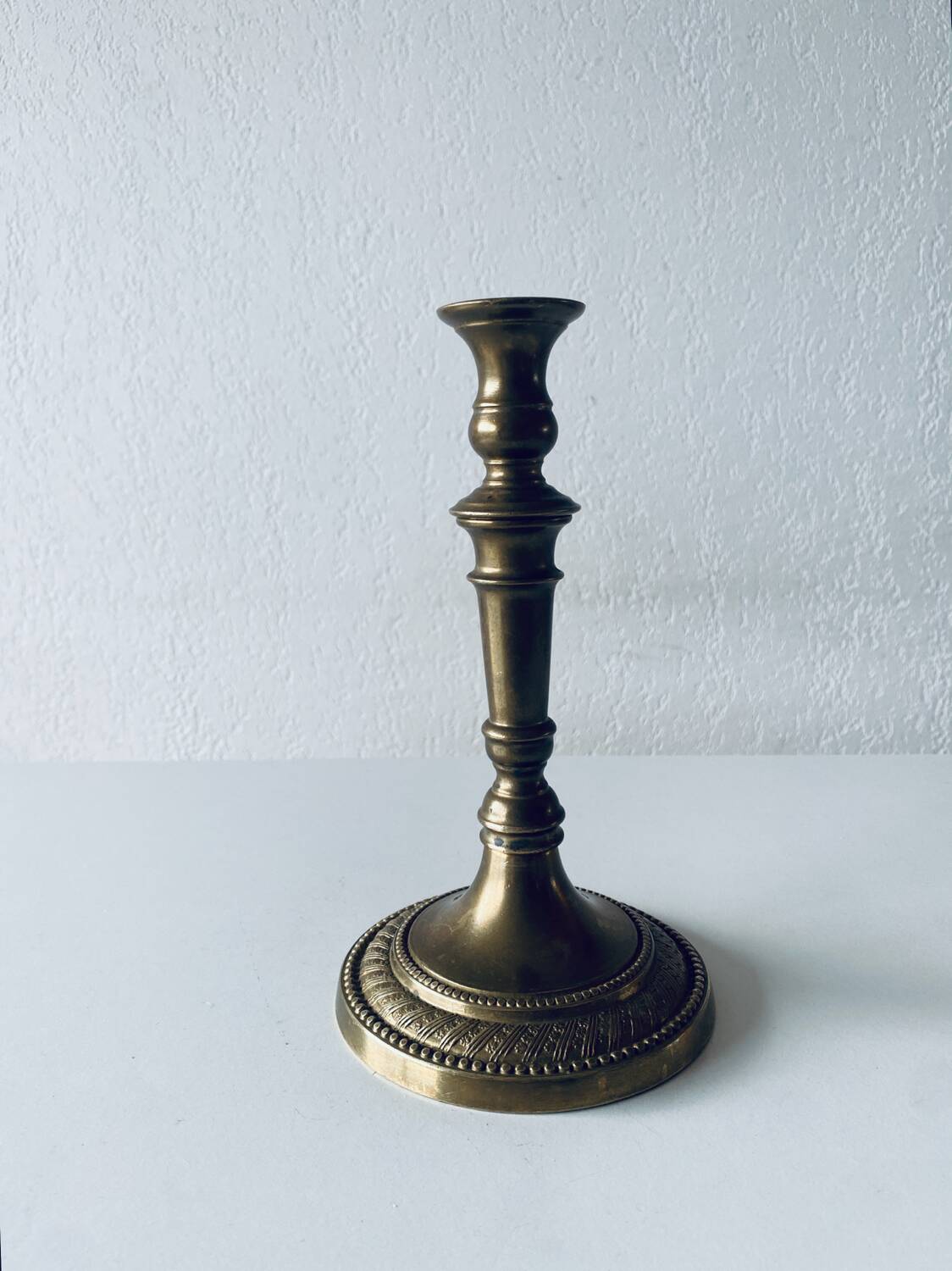 Bronze candle holder